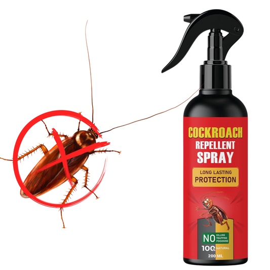 BM Brothers Herbal Cockroach Repellent Spray – 100% Natural Kitchen-Safe Formula (200ml)