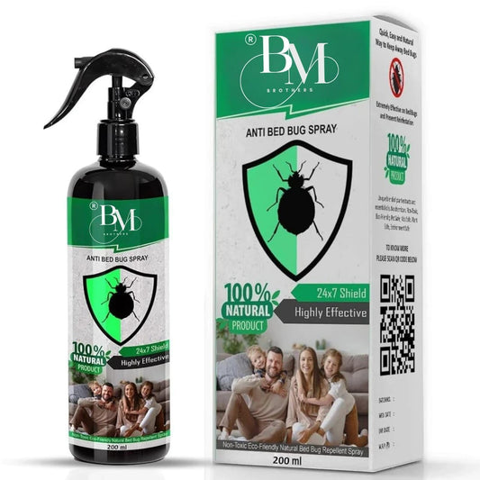 Bed Bug Spray, 100% Natural, 24x7 Shield Protection, 200ml