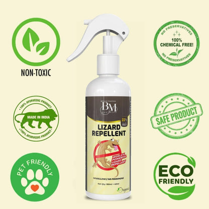 Lizard Repellent for Home Spray Pest Control | Made With Plants Oil, Irritant-Free, Chemical-Free