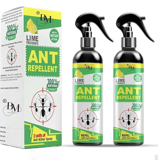 Herbal Ant Repellent Spray – 100% Natural Plant Oil Formula (200ml)